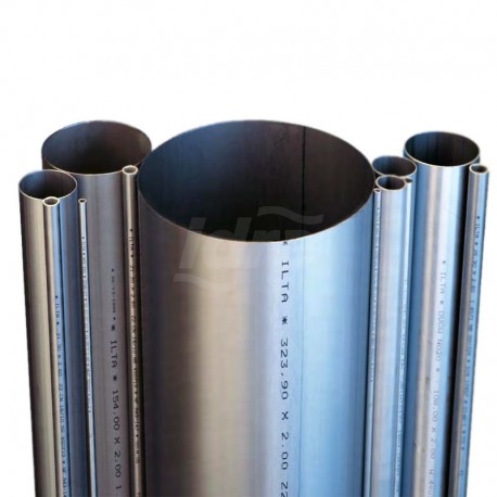 Tubo Inox AISI 304 diam. 60,3 SP 2 - Tubo da 6 metri INOXAISI30460,3X2 - In acciaio