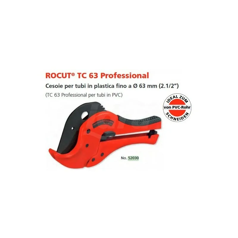 Cesoia Rocut Tc 63 52030 - Utensili per tubi plastici