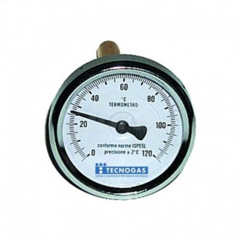 Termometro bimetallico -30/50 post.d.80 gambo 100 00000R02896 - Temperatura
