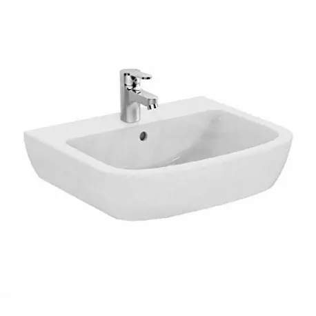 GEMMA 2 lavabo monoforo 60x49,5 bianco europa J521201