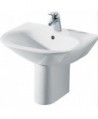 TONIC lavabo monoforo 65x52 bianco europa NEW K068961 - Lavabi e colonne