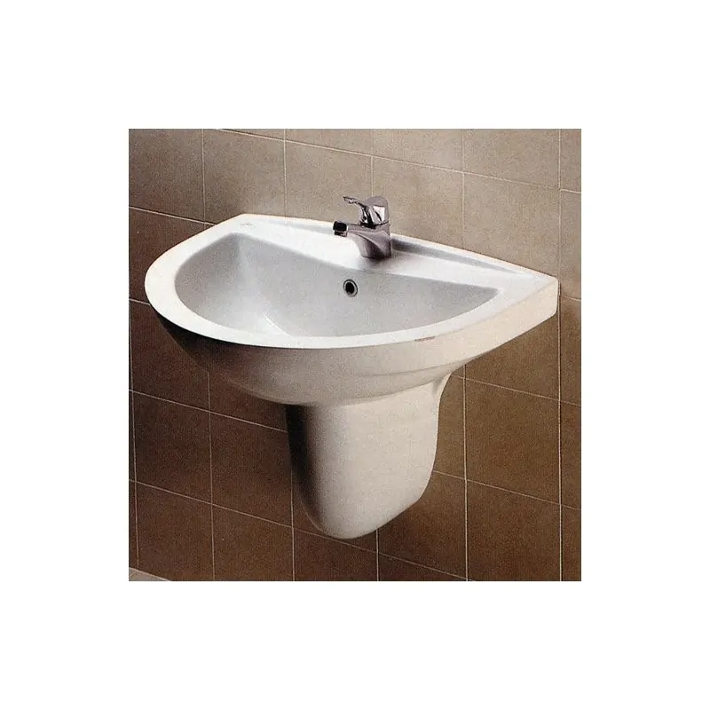TESI CLASSIC semicolonna per lavabo bianco europa T409401 - Lavabi e colonne