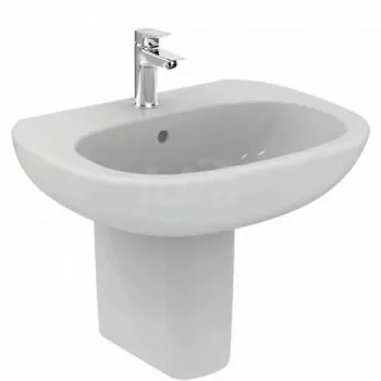 TESI lavabo con foro 65x50 bianco europa T351301 - Lavabi e colonne