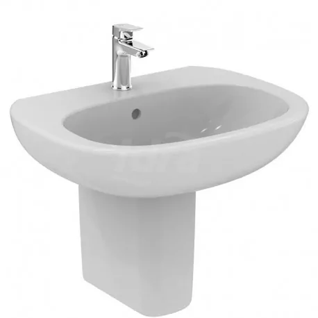 TESI lavabo con foro 65x50 bianco europa T351301