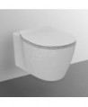 CONNECT wc sospeso + Aquablade + sedile slim bianco europa E048301 - Vasi WC