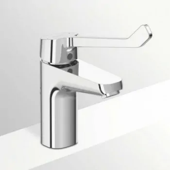 Base Miscelatore rubinetto monocomando lavabo con leva lunga BD603AA - Per lavabi