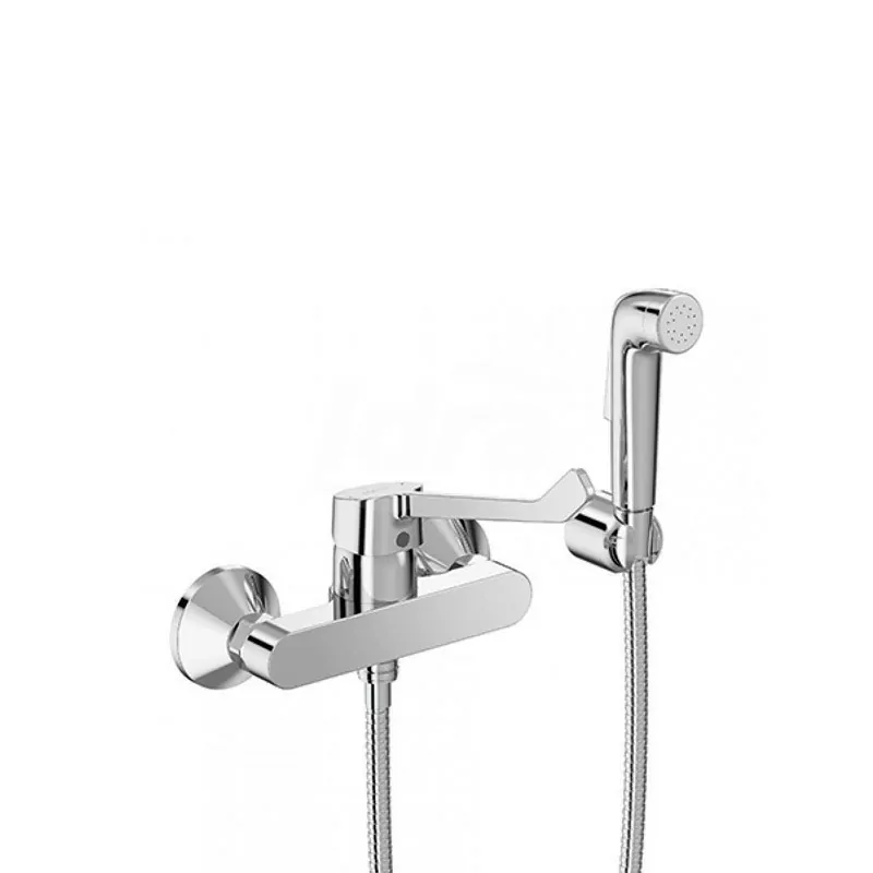Miscelatore rubinetto monocomando per vaso/bidet a leva lunga con accessori BD604AA - Rubinetteria