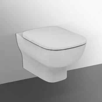 ESEDRA vaso sospeso sedile scarico bianco T278701 - Vasi WC