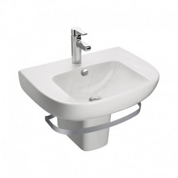 Reach lavabo (60x49 cm). Bianco 18563W-00 - Lavabi e colonne