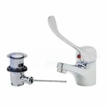 Kit blister con riduzioni Miscelatore rubinetto lavabo con leva clinica BMDEM2 - Per lavabi