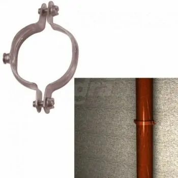 Collare ?14 mm per tubo in rame con viti laterali premontate 00501202 - Collari/Staffe/Mensole