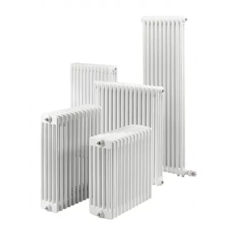 Radiatore tubolare multicolonna bianco con tappi 3/2000 6 elementi 3 colonne 0Q0032000060010