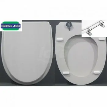 Sedile wc Termoformato Ideal St. Ala Bianco Europa BSFORAIS01 - Sedili per WC