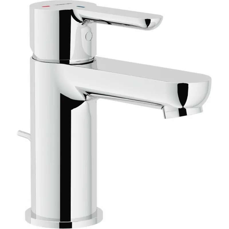 ABC Miscelatore rubinetto monocomando lavabo ECO con scarico cr ABH87118/1CR - Per lavabi