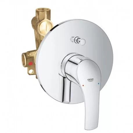 EUROSMART NEW 33305 Miscelatore rubinetto monocomando per vasca-doccia 33305002