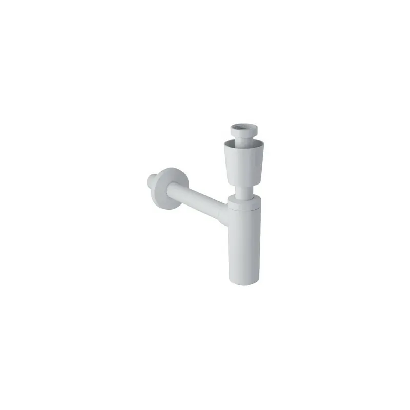 Sifone per lavabo con placca ABS CR 151.035.21.1 - Sifoni in plastica