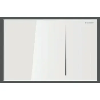 SIGMA70 Placca di comando idropneumatica per UP720 colore vetro bianco 115.625.SI.1 - Accessori
