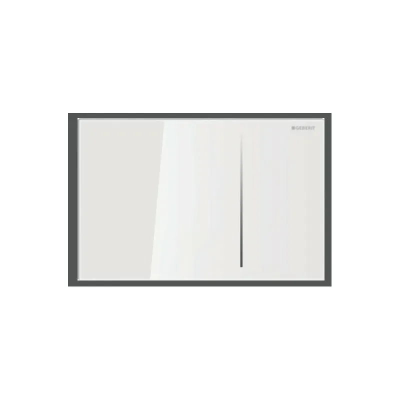 SIGMA70 Placca di comando idropneumatica per UP720 colore vetro bianco 115.625.SI.1 - Accessori