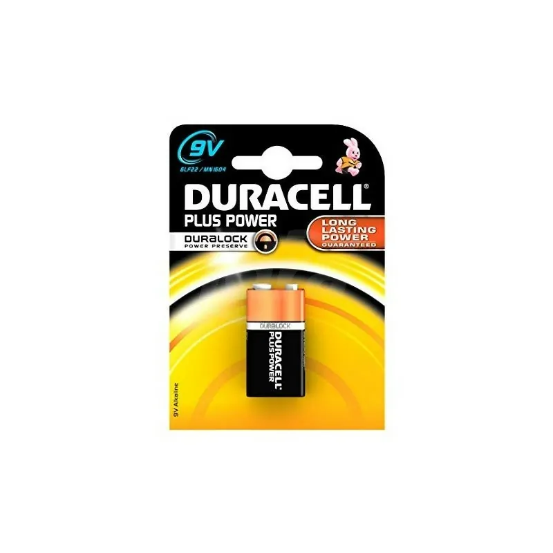 Duracell MN 1604 PLUS POWER DURALOCK GITMN1604GB1 - Materiale Elettrico
