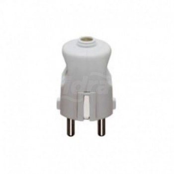 Spina 2P+T 16A S31 assiale bianco VIW00231.B