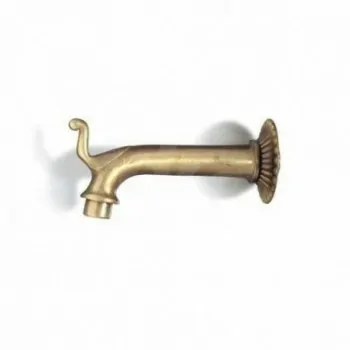 Bocche m 1/2" in bronzo per fontane - con Rosone "656600OL1/2""" - Chiusini, griglie e fontanelle