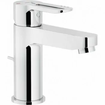 NEW ROAD Miscelatore rubinetto monocomando lavabo ECO ø1.1/4" CR RDH0118/1CR - Per lavabi