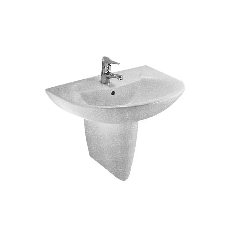 NOVELLA semicolonna X lavabo bianco J060600 - Lavabi e colonne