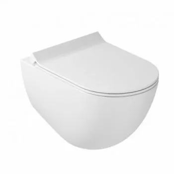 Dream vaso sospeso senza brida, bianco matt 7317MT - Vasi WC
