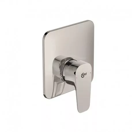 Miscelatore rubinetto per doccia da incasso monocomando Cerafine D in ottone cromato A7188AA