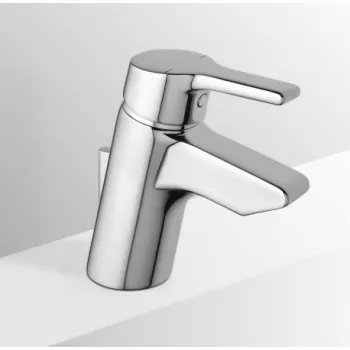 ACTIVE Miscelatore rubinetto monocomando lavabo L.11,6+tubi rigidi CR B8057AA - Per lavabi