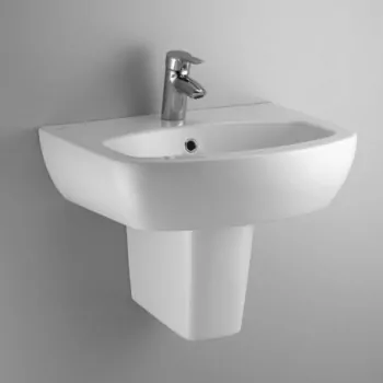 MIA lavabo monoforo 60x48 bianco J436700 - Lavabi e colonne