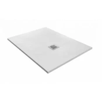 Forma Standard Piatto doccia in resina cm. 75 x 90 h 3 rettangolare, colore bianco 5FRA7N0_00001 - Piatti doccia