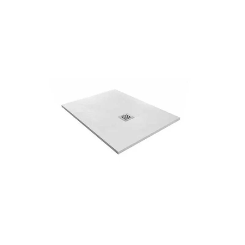 Forma Standard Piatto doccia in resina cm. 75 x 90 h 3 rettangolare, colore bianco 5FRA7N0_00001 - Piatti doccia