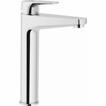 NOBI Miscelatore rubinetto monocomando lavabo BACINELLA ECO CR NBH84128/2CR - Per lavabi