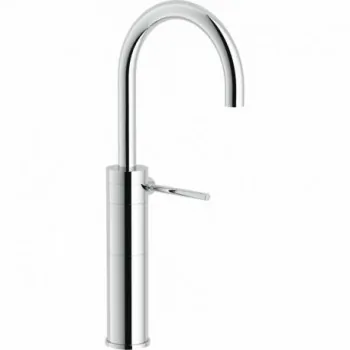 PLUS Miscelatore rubinetto monocomando lavabo ALTO S/SCARICO CR PL00178CR - Per lavabi