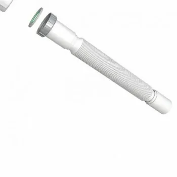Tubo Flessibile ed Estensibile, Bianco/Grigio Magikone 9332OT54B0 - Accessori in plastica
