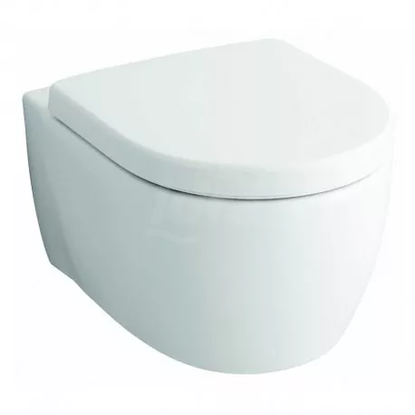 Fast wc vaso sospeso RIMFREE completo di sedile, bianco 78355000