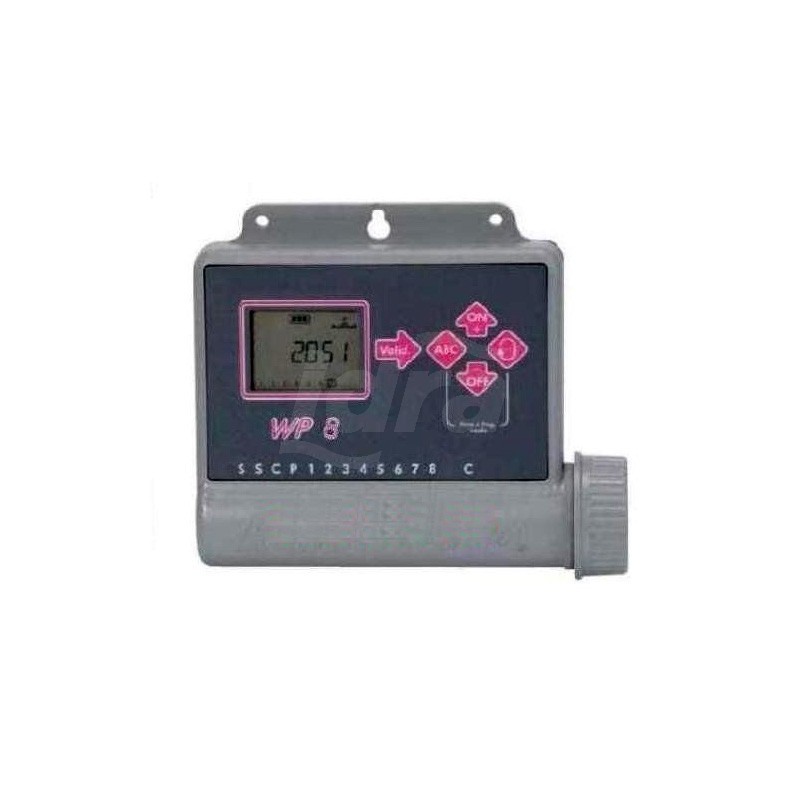 WP6 Programmatore con display - bluetooth a batteria - IP68 - 6 stazione 900207 - Automatismi