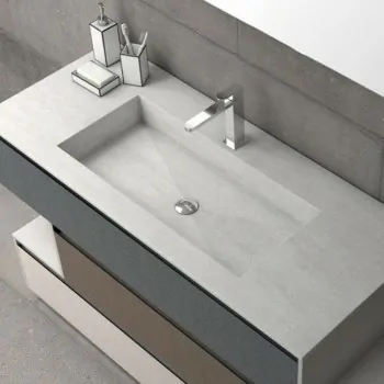 Composizione mobile lavabo per il bagno con cassetti Sistema 11 CMPPLANO11 - Mobili Bagno