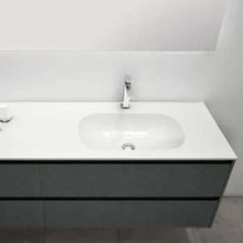 Composizione mobile sospeso per il bagno con cassetti Sistema 6 CMPPLANO6 - Mobili Bagno