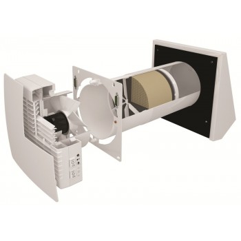 NANO AIR 50 è il sistema di ventilazione meccanica controllata a doppio flusso con recupero di calore, con telecomando 110232...