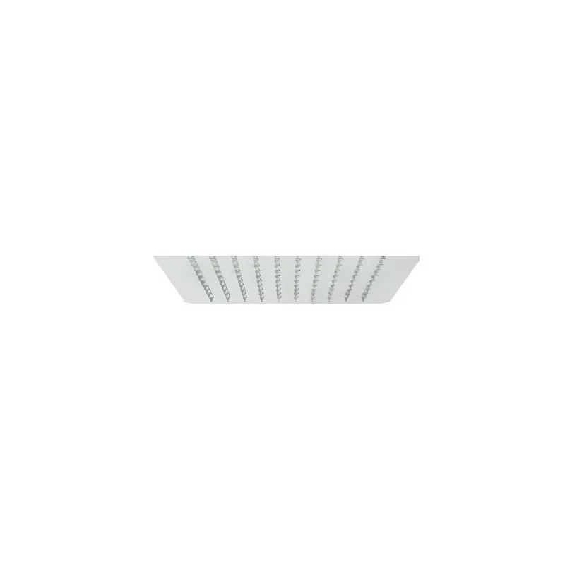 Soffione quadrato PLUVIO ultrasottile. 30x30 cm, 2 mm di spessore BNSOFXSF290002 - Gruppi per docce