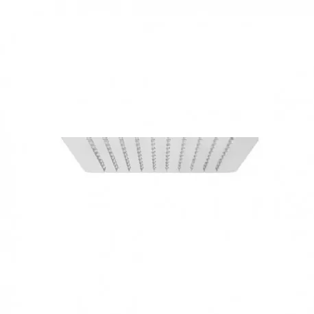 Soffione quadrato PLUVIO ultrasottile. 30x30 cm, 2 mm di spessore BNSOFXSF290002