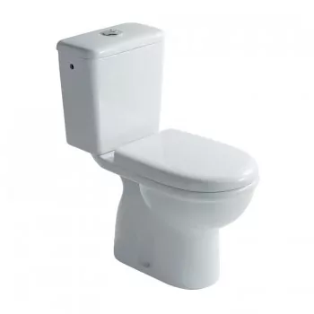 PIUMA vaso WC monoblocco con scarico a P dim. 66x36 H.40 bianco 8507 - Vasi WC