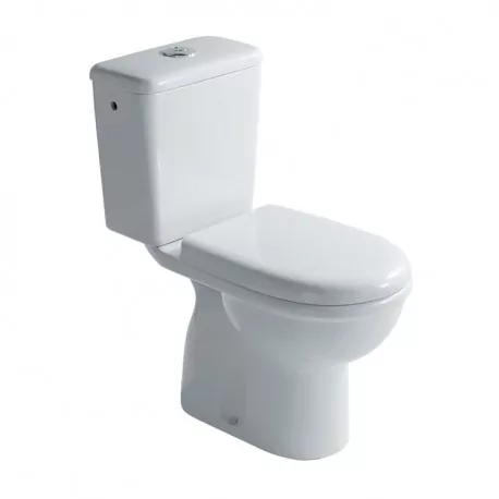 PIUMA vaso WC monoblocco con scarico a P dim. 66x36 H.40 bianco 8507