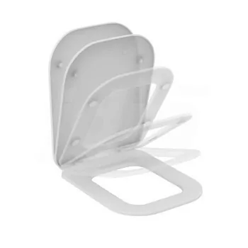 TONIC II sedile slim a chiusura rallentata per wc bianco europa K706501 - Sedili per WC