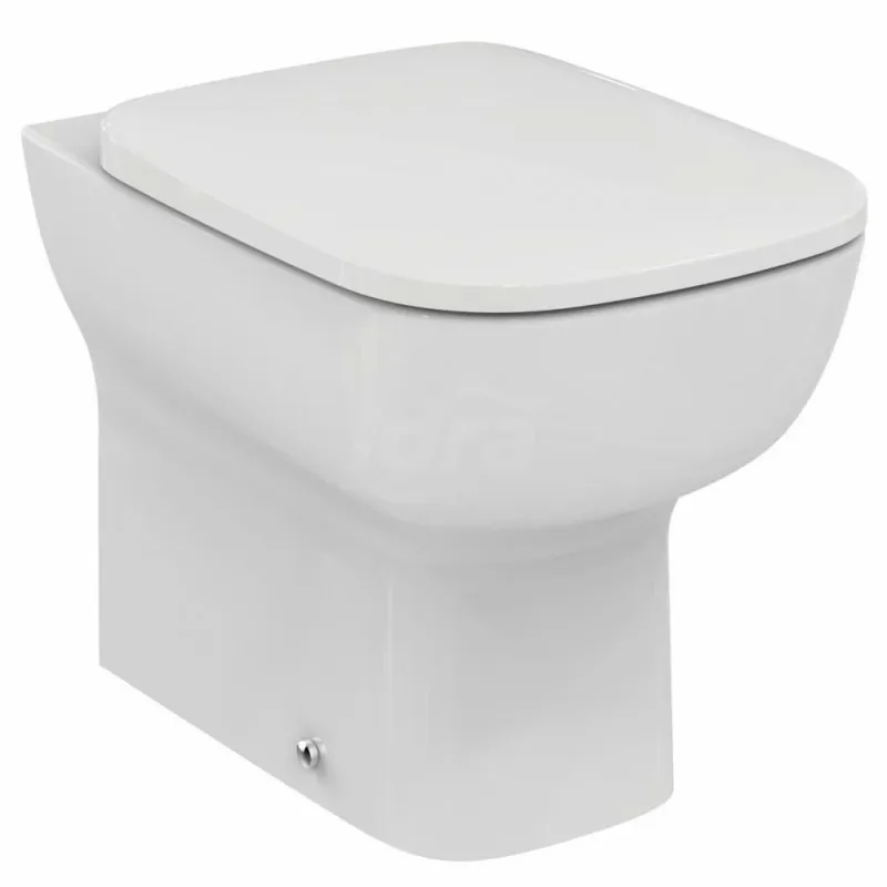 ESEDRA vaso filo parete universale sedile N T300801 - Vasi WC