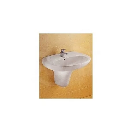 GARDA semicolonna 23x36 per lavabo bianco J041600