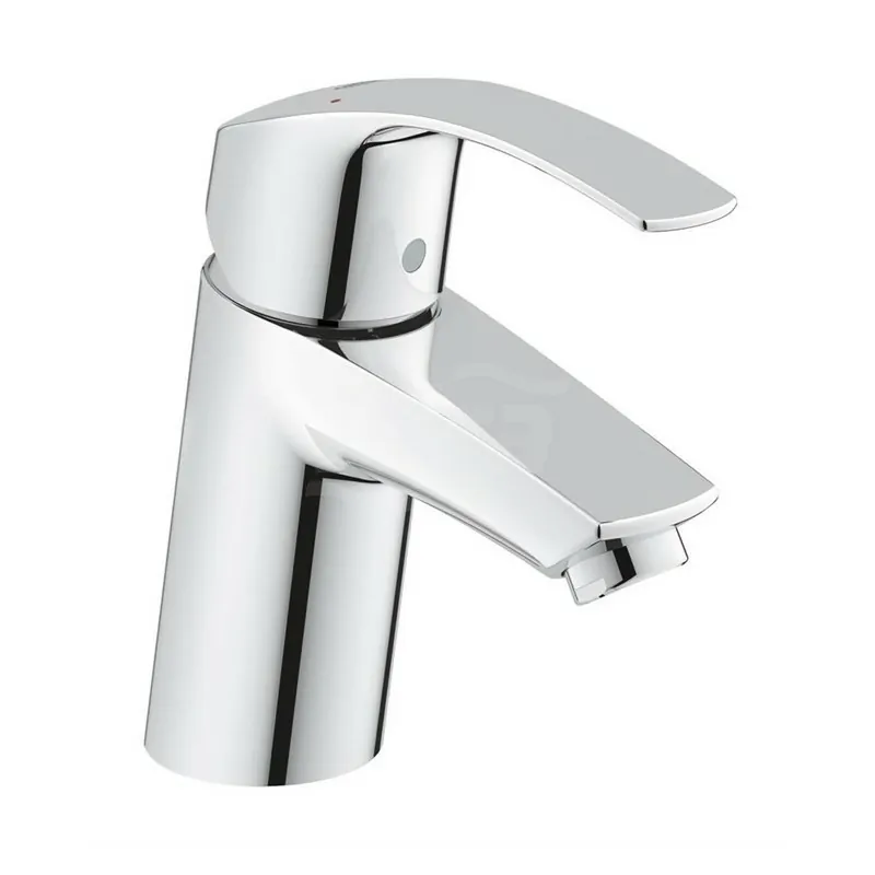 Eurosmart new rubinetto per lavabo, bocca normale, corpo liscio, GROHE SilkMove, GROHE EcoJoy 32467002 - Per lavabi