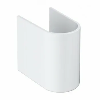 Euro Ceramic semicolonna, bianco 39201000 - Lavabi e colonne